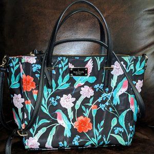 Kate Spade Wilson Road Alyse Black Multi Nylon Leather